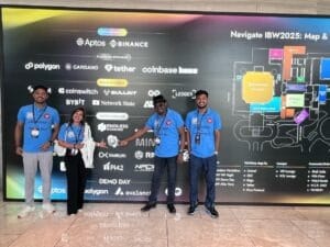 whatsapp image 2025 12 02 at 8.50.54 am India Blockchain Week: Émile Parfait SIMB, the Only African CEO Present, Calls for a New Generation of African Web3 Leaders