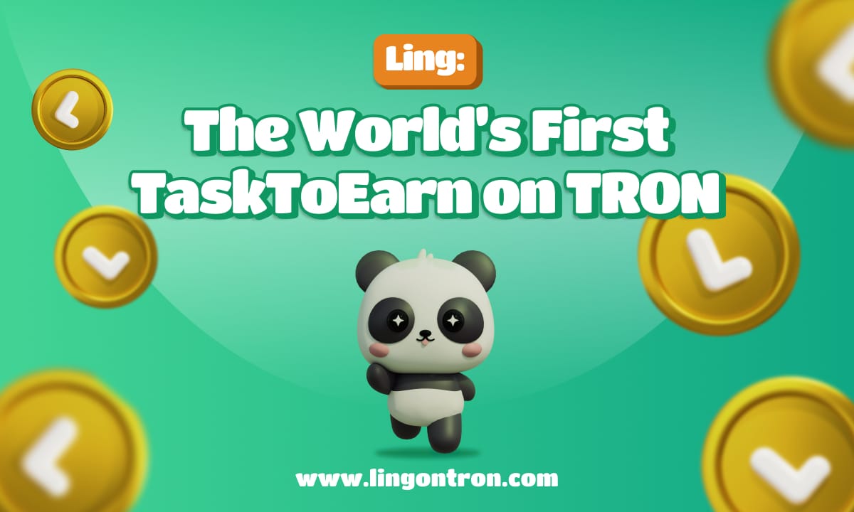 Panda Ling ($LING) Unveils TRON-Based Tap2Earn and Task2Earn Platform – Presale Event Announced