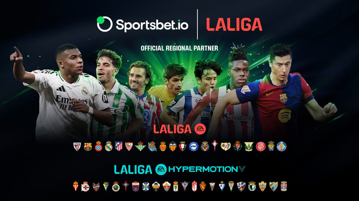 LALIGA and Sportsbet.io Announce Strategic Partnership