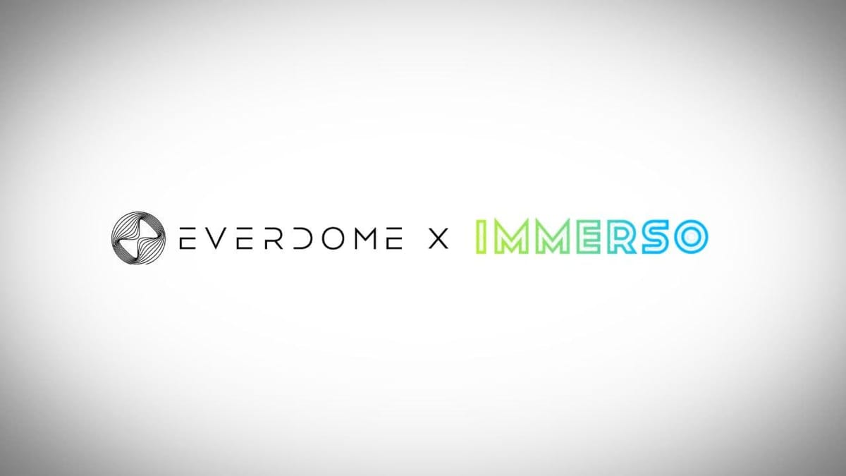 Immerso and Everdome Partner to Drive Innovation in the Metaverse Through AI-Powered Experiences