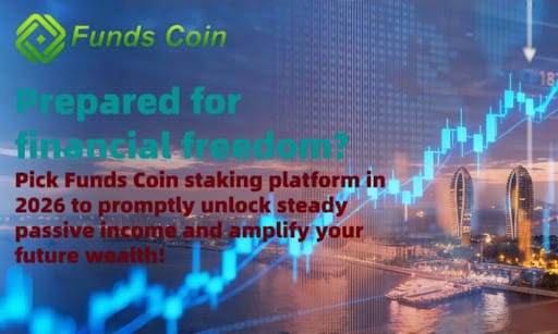The December bear market drives investors to flock to Funds Coin for cryptocurrency staking, securing stable passive income
