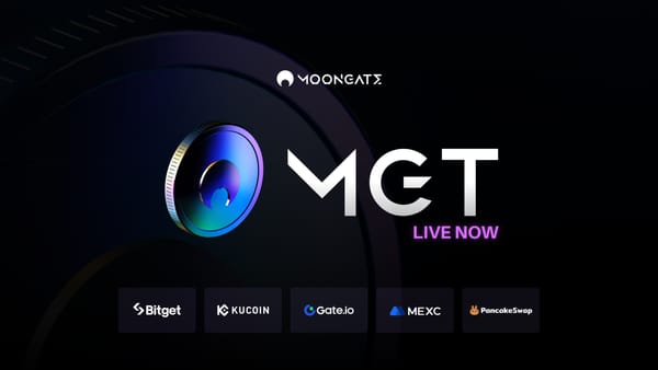 Moongate Launches $MGT Token to Drive New Era of Engagement in the Attention Economy