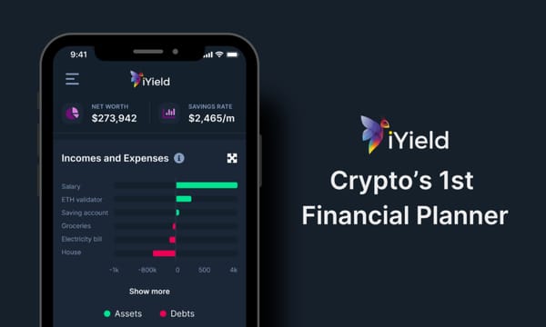 iYield Launches Crypto's 1st Financial Planning Tool