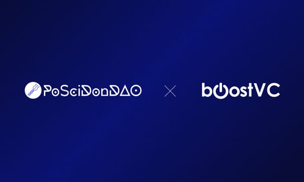 Boost VC Invests in PoSciDonDAO, Welcoming It to Their Go-To-Market Program