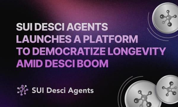 SUI DeSci Agents Launches a Platform to Democratize Longevity Amid DeSci Boom