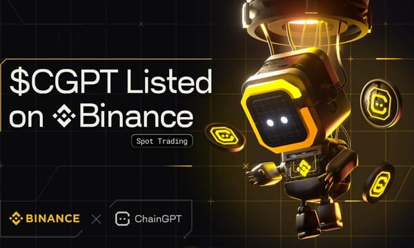 Binance Lists ChainGPT (CGPT): Unlocking a New Era for AI-Powered Blockchain Solutions