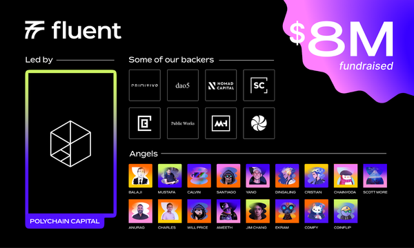 Fluent Labs Raises $8M Led by Polychain Capital to Build the First Blended Execution Network
