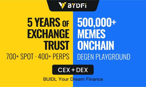 MoonX: BYDFi's On-Chain Trading Engine — A Ticket from CEX to DEX