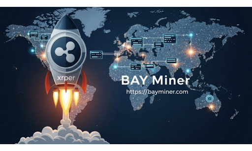 New BAY Miner Cloud Mining Plan Offers Zero Fees for XRP Users