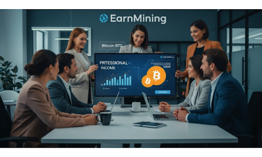 EarnMining Transforms Bitcoin BTC Income into a Professional, Scalable Opportunity for Modern Wealth Builders
