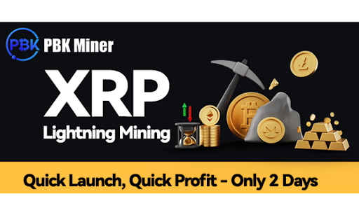 PBK Miner launches 2-day XRP mining contract, XRP short-term investment users surge 300 Percent