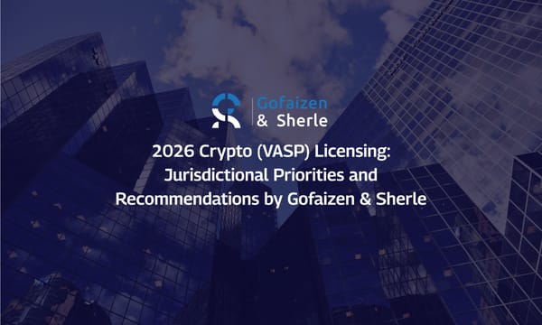 Interactive service for choosing a jurisdiction for crypto businesses and startups from Gofaizen & Sherle