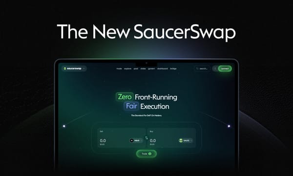 SaucerSwap Unveils Redesigned Platform and New Brand Identity for Hedera DeFi